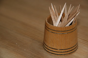 Image showing Toothpicks