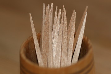 Image showing Toothpicks