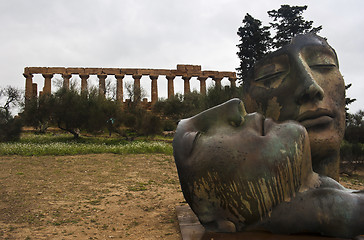 Image showing Greek temple of Agrigento