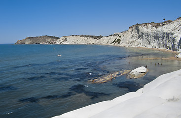 Image showing Stair of the Turkish coastline.Agrigento