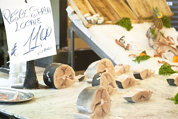 Image showing Local swordfish, for sale in Palermo