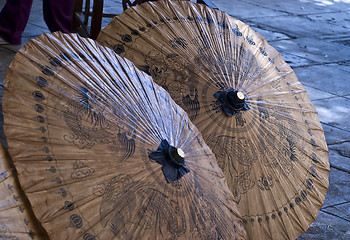 Image showing asian umbrella