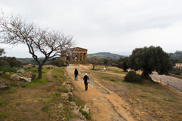 Image showing Valley of the Temples, Agrigento, Sicily, Italy.