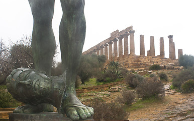 Image showing Valley of the Temples, Agrigento, Sicily, Italy.