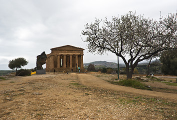 Image showing Valley of the Temples, Agrigento, Sicily, Italy.