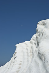 Image showing Stair of the Turkish, white mountain.Agrigento