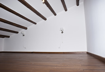 Image showing room with hardwood floors