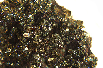 Image showing golden mineral background