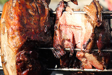 Image showing roasted pork knuckle