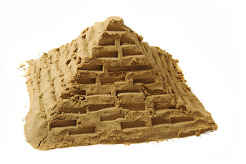 Image showing sand pyramide