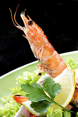 Image showing Prawn Salad