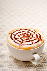 Image showing cappuccino cup