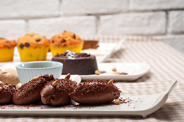 Image showing group of various dessert cake 