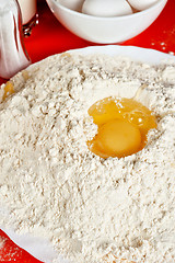 Image showing Baking ingredients