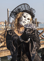 Image showing Disguised Woman