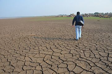 Image showing Dry land