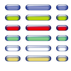 Image showing glass button