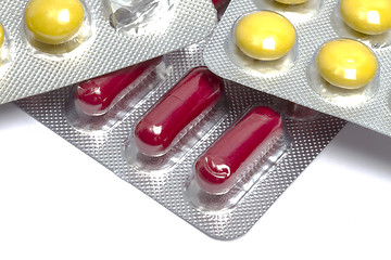 Image showing Colorful pills