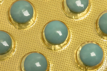 Image showing Green Pills