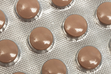 Image showing Brown Pills