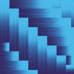 Image showing blue metallic background