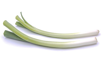 Image showing fresh green onions 