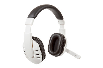 Image showing Headphones isolated on a white background 