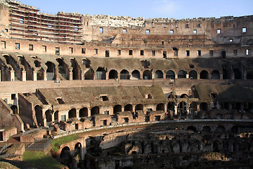 Image showing Inside of Colosseum