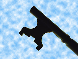 Image showing Abstract of a house key