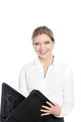 Image showing Smiling businesswoman