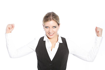 Image showing Young businesswoman