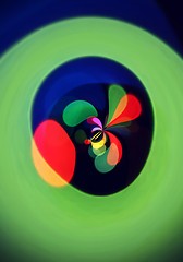 Image showing Abstract color shapes background