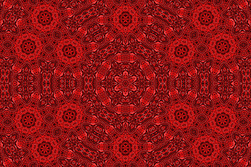 Image showing Abstract red pattern