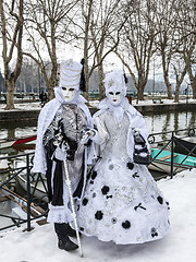 Image showing Disguised Couple