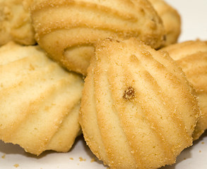 Image showing Close up of some delicious biscuits