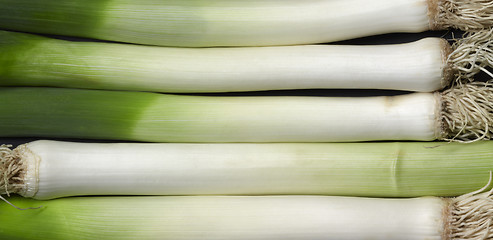 Image showing leek and slicer