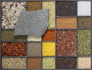 Image showing various spices