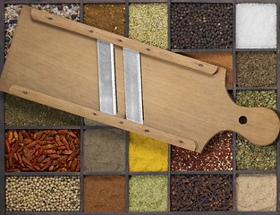 Image showing various spices