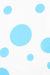 Image showing Fresh pattern of scattered blue circles