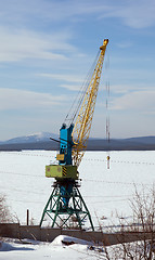 Image showing special crane boom