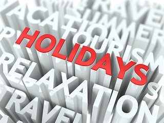 Image showing Holidays Concept.