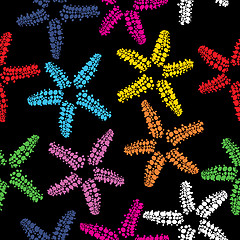 Image showing Starfish pattern