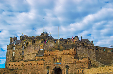 Image showing Edinburgh castle, UK