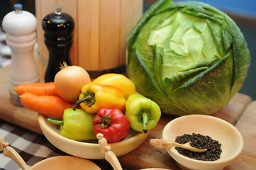 Image showing fresh vegetables