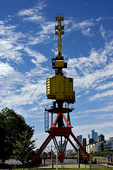 Image showing harbor river skyscraper