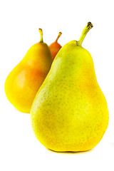 Image showing Three pears