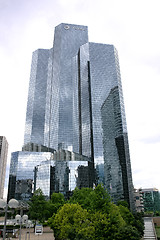 Image showing PARIS - May 8: Skyscrapers in business district of Defense to th