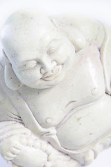 Image showing White Buddah statue