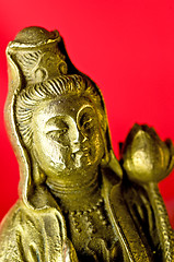 Image showing Buddha Guanyin figure