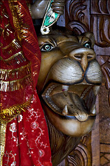 Image showing Hinduism  head of lion